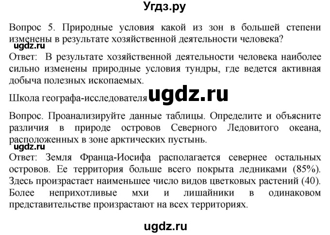 ГДЗ (Решебник к учебнику 2021) по географии 8 класс Пятунин В.Б. / параграф / 42(продолжение 2)