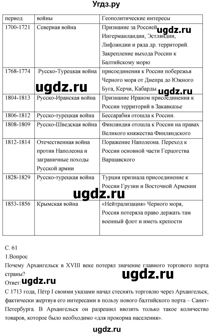 ГДЗ (Решебник к учебнику 2018) по географии 8 класс Пятунин В.Б. / параграф / 10(продолжение 2)