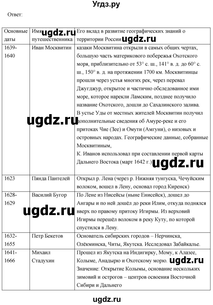 ГДЗ (Решебник к учебнику 2018) по географии 8 класс Пятунин В.Б. / параграф / 9(продолжение 8)