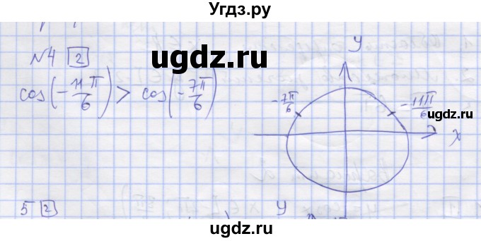 ГДЗ (Решебник) по алгебре 11 класс (дидактические материалы) Шабунин М.И. / глава 7 / § 40 / вариант 2 / 4