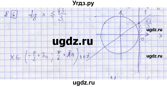 ГДЗ (Решебник) по алгебре 11 класс (дидактические материалы) Шабунин М.И. / глава 7 / § 42 / вариант 2 / 8