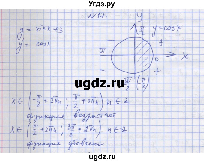 ГДЗ (Решебник) по алгебре 11 класс (дидактические материалы) Шабунин М.И. / глава 9 / § 49 / вариант 2 / 17