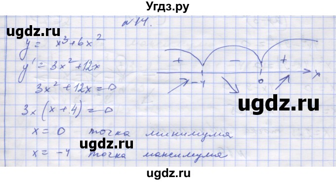 ГДЗ (Решебник) по алгебре 11 класс (дидактические материалы) Шабунин М.И. / глава 9 / § 50 / вариант 2 / 14