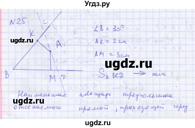 ГДЗ (Решебник) по алгебре 11 класс (дидактические материалы) Шабунин М.И. / глава 9 / подготовка  к экзамену / 25