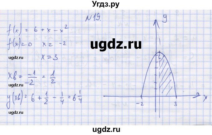 ГДЗ (Решебник) по алгебре 11 класс (дидактические материалы) Шабунин М.И. / глава 10 / § 56 / вариант 2 / 19