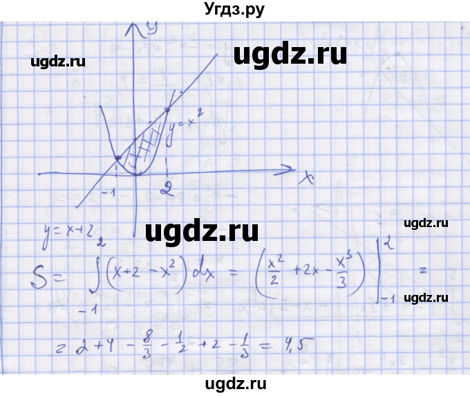 ГДЗ (Решебник) по алгебре 11 класс (дидактические материалы) Шабунин М.И. / глава 10 / § 58 / вариант 1 / 4(продолжение 2)