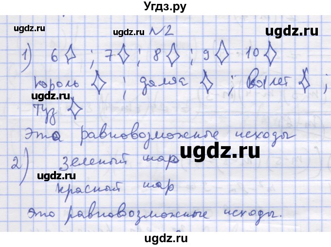 ГДЗ (Решебник) по алгебре 11 класс (дидактические материалы) Шабунин М.И. / глава 12 / § 65 / вариант 1 / 2