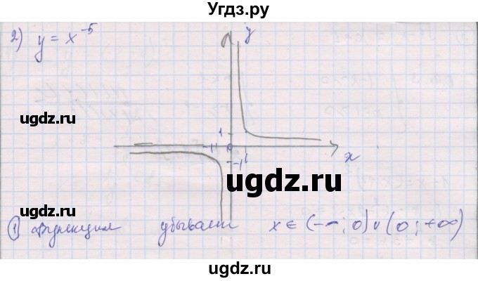 ГДЗ (Решебник) по алгебре 10 класс (дидактические материалы) Шабунин М.И. / глава 2 / КР-2 / вариант 1 / 1(продолжение 2)