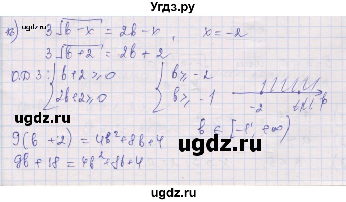 ГДЗ (Решебник) по алгебре 10 класс (дидактические материалы) Шабунин М.И. / глава 2 / подготовка к экзамену / 16