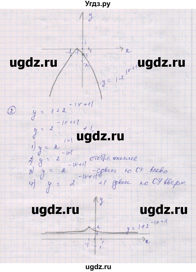 ГДЗ (Решебник) по алгебре 10 класс (дидактические материалы) Шабунин М.И. / глава 3 / задание для интересующихся математикой / 4(продолжение 2)