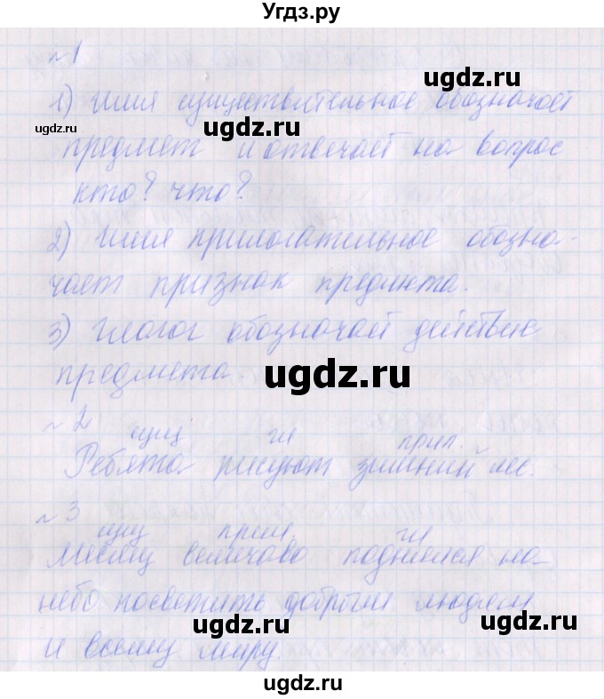 ГДЗ (Решебник) по русскому языку 2 класс (проверочные работы) Канакина В.П. / страница / 58(продолжение 2)