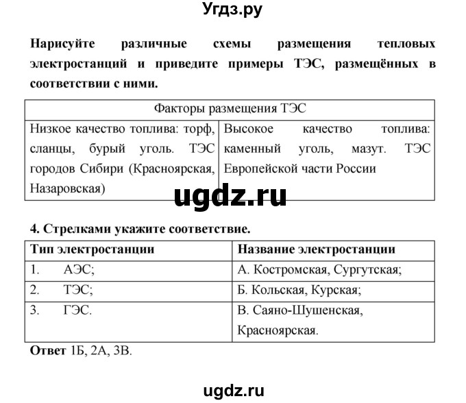 ГДЗ (Решебник) по географии 9 класс (рабочая тетрадь) Баринова И.И. / страница номер / 11–12(продолжение 2)