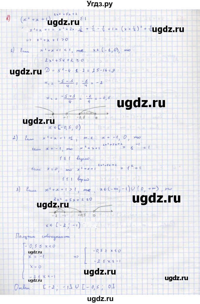 ГДЗ (Решебник) по алгебре 10 класс (самостоятельные и контрольные работы ) Ершова А.П. / самостоятельные работы / С-28. вариант номер / 1(продолжение 5)