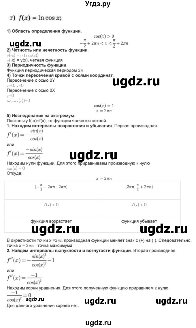 ГДЗ (Решебник) по алгебре 10 класс (самостоятельные и контрольные работы ) Ершова А.П. / самостоятельные работы / С-51. вариант номер / 2(продолжение 8)