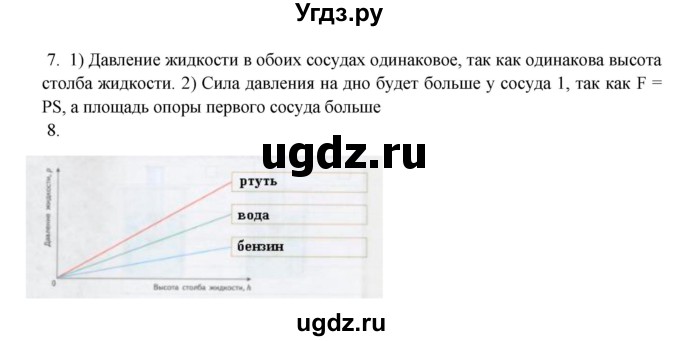 ГДЗ (Решебник) по физике 7 класс (тетрадь-тренажёр) Артеменков Д.А. / страница номер / 52(продолжение 2)