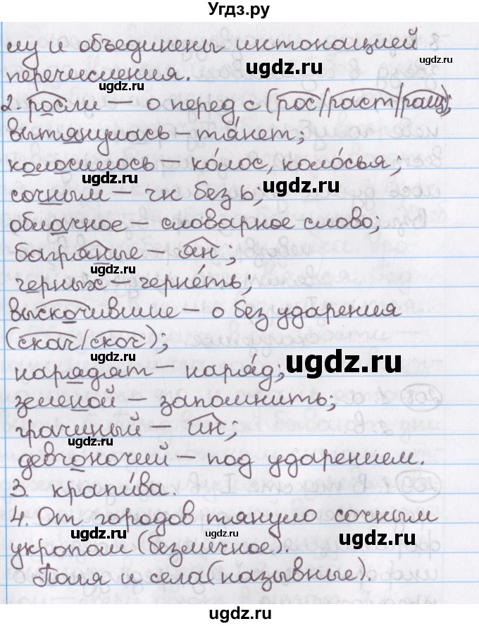 ГДЗ (Решебник №1) по русскому языку 11 класс Л.A. Мурина / упражнение номер / 209(продолжение 2)
