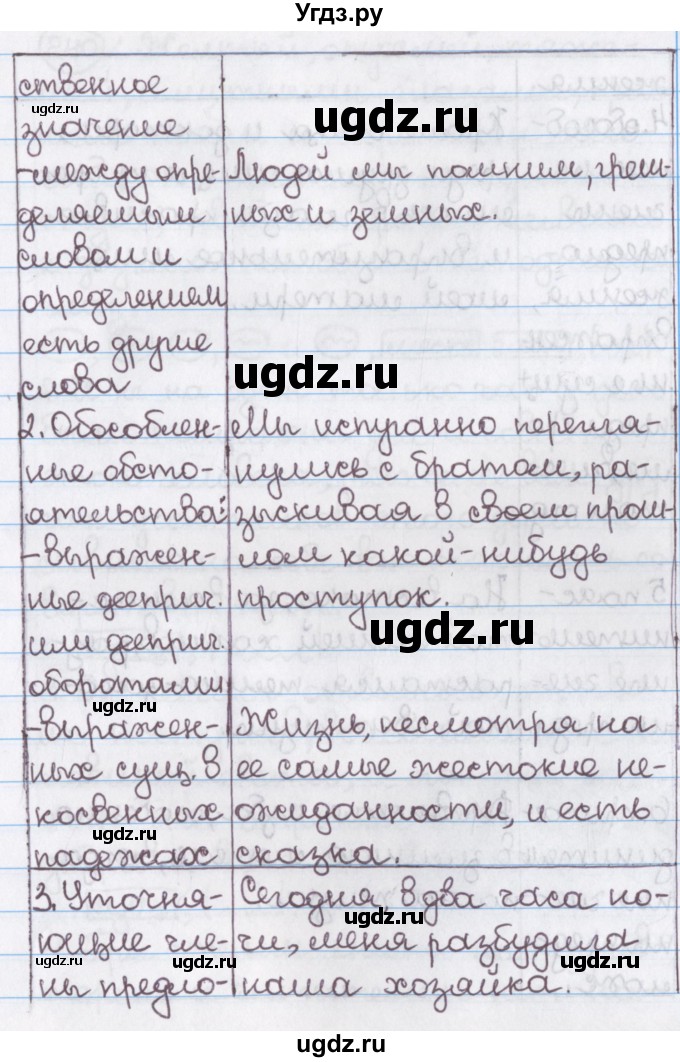 ГДЗ (Решебник №1) по русскому языку 11 класс Л.A. Мурина / упражнение номер / 239(продолжение 2)