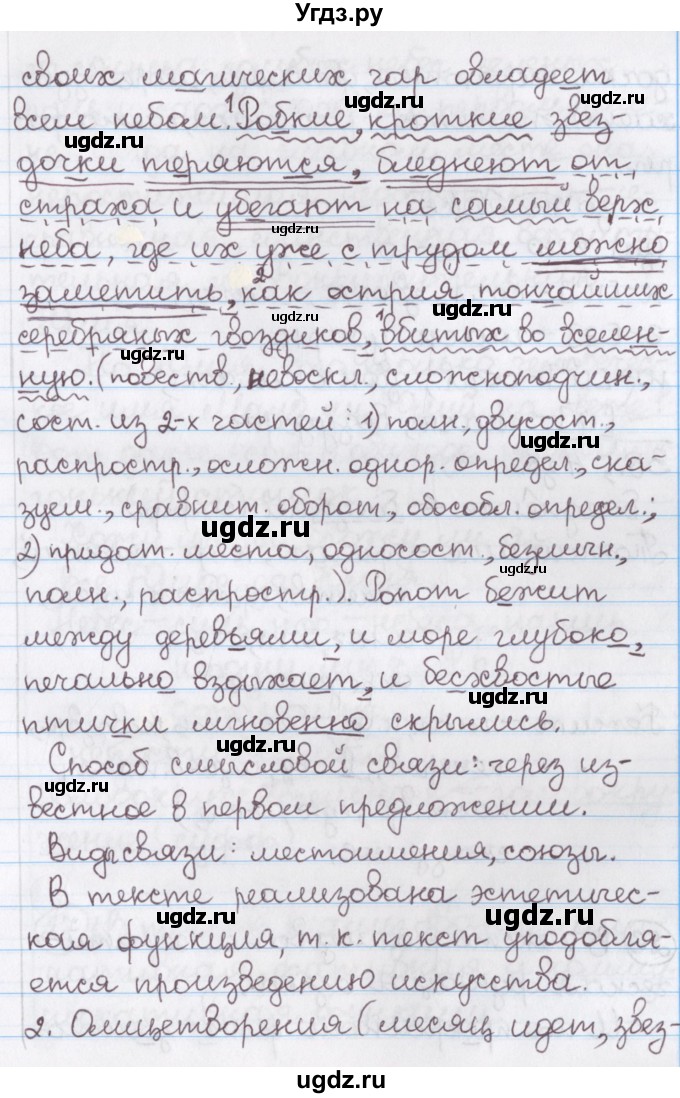 ГДЗ (Решебник №1) по русскому языку 11 класс Л.A. Мурина / упражнение номер / 25(продолжение 2)