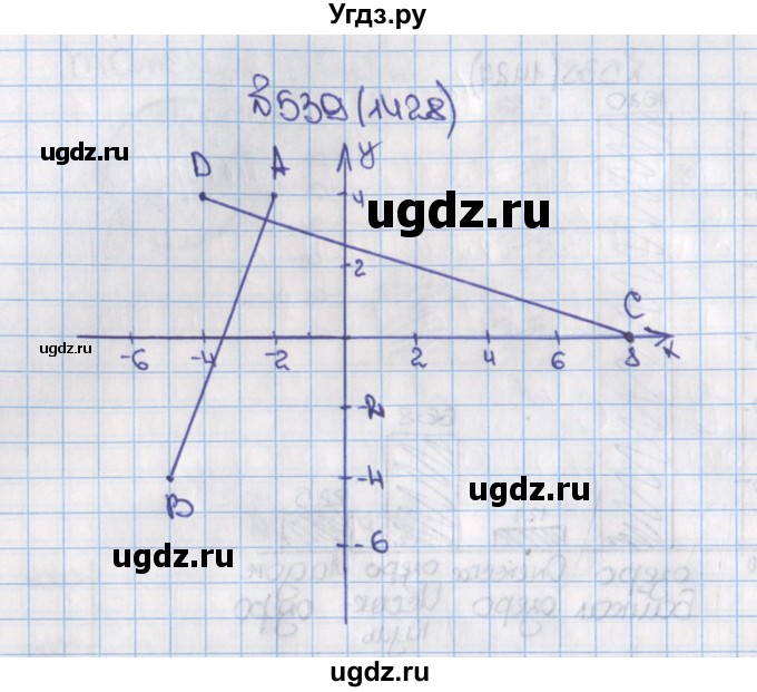 ГДЗ (Решебник) по математике 6 класс Виленкин Н.Я. / часть 2. упражнение / 539 (1428)