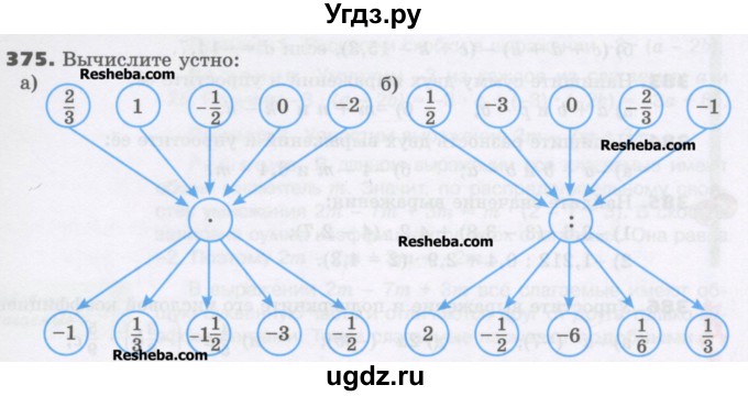 ГДЗ (Учебник) по математике 6 класс Виленкин Н.Я. / часть 2. упражнение / 375 (1264)