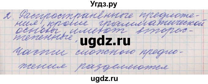 ГДЗ (Решебник) по русскому языку 4 класс (проверочные и контрольные работы) Максимова Т.Н. / страница / 22