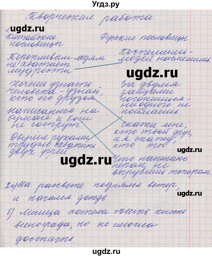 ГДЗ (Решебник) по русскому языку 4 класс (проверочные и контрольные работы) Максимова Т.Н. / страница / 23