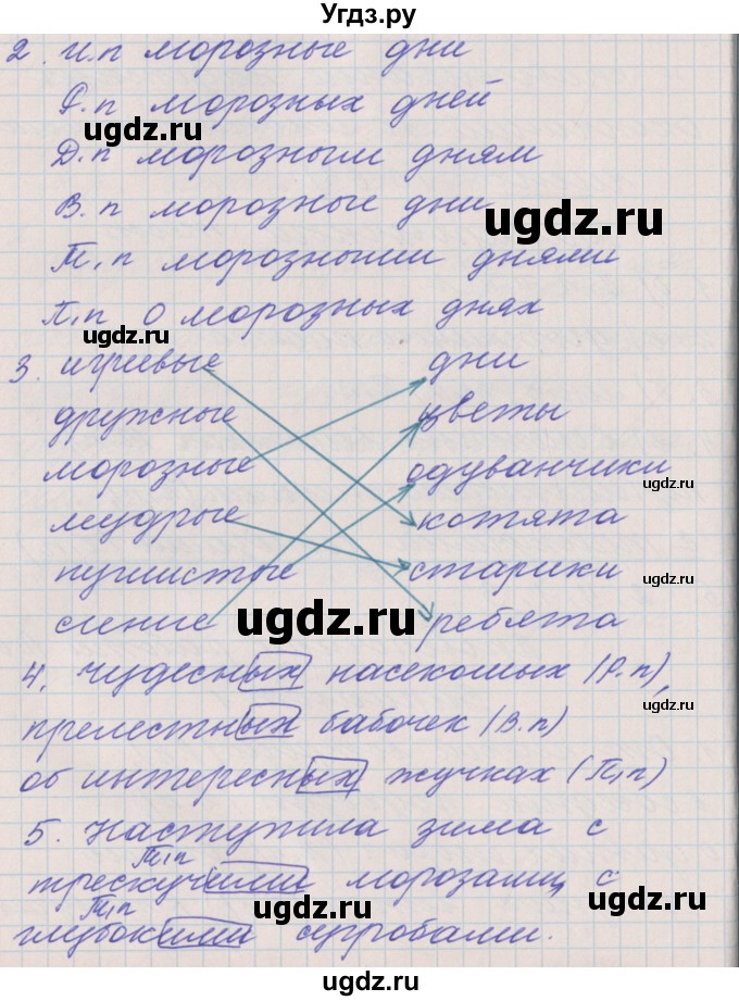 ГДЗ (Решебник) по русскому языку 4 класс (проверочные и контрольные работы) Максимова Т.Н. / страница / 65
