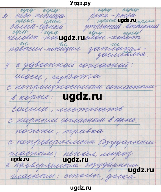 ГДЗ (Решебник) по русскому языку 4 класс (проверочные и контрольные работы) Максимова Т.Н. / страница / 7