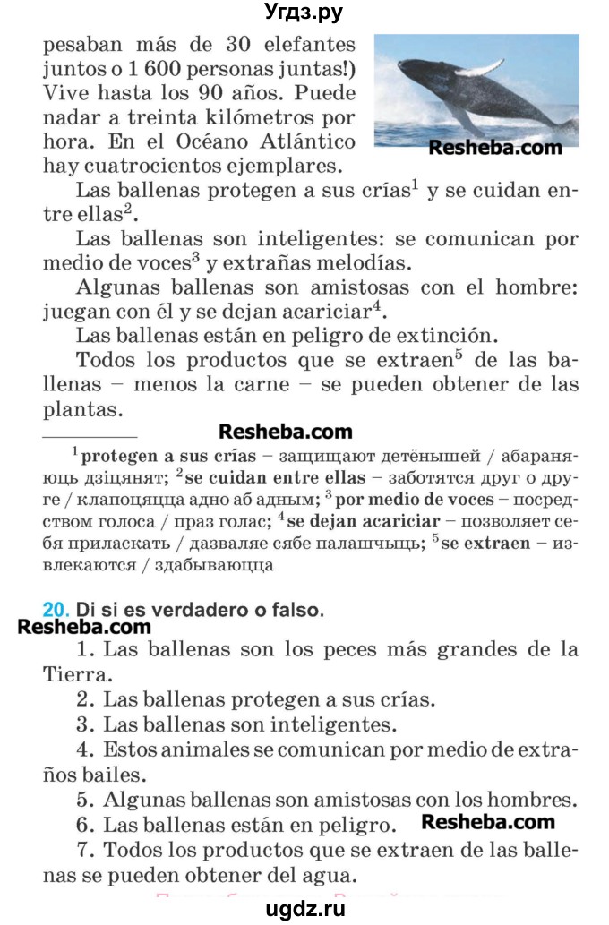ГДЗ (Учебник) по испанскому языку 6 класс Гриневич Е.К. / страница номер / 265