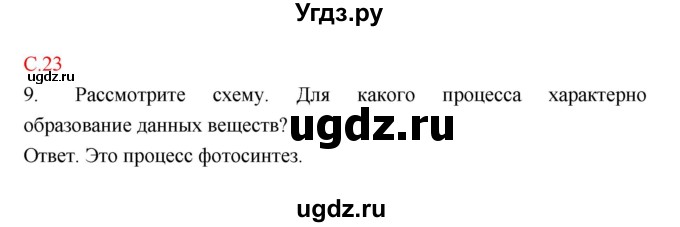 ГДЗ (Решебник) по биологии 10 класс (тетрадь-тренажер) Сухорукова Л.Н. / страница-№ / 23