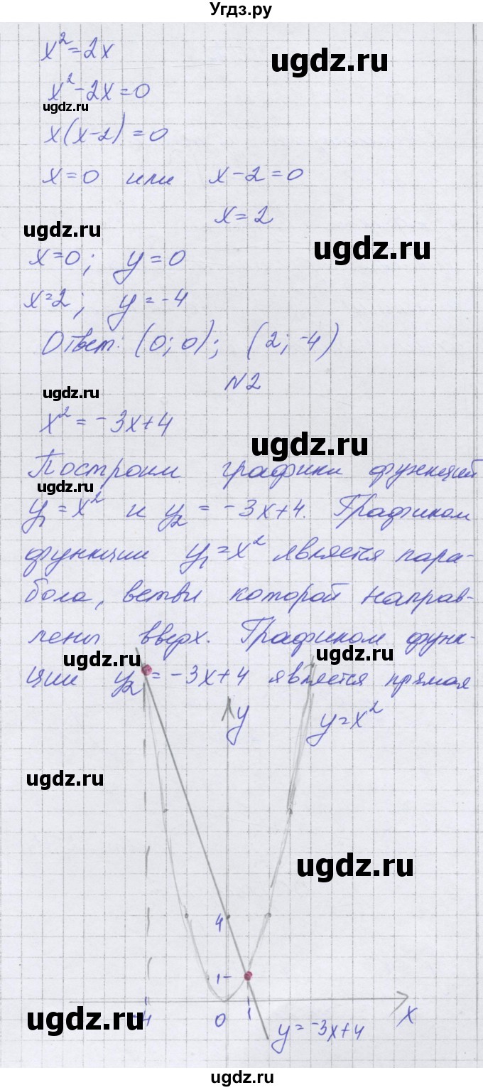 ГДЗ (Решебник к самостоятельным работам 2016) по алгебре 7 класс (самостоятельные работы ) Александрова Л.А. / С-42. вариант / 2(продолжение 2)