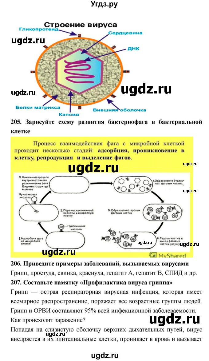 ГДЗ (Решебник) по биологии 8 класс (рабочая тетрадь) Захаров В.Б. / страница-№ / 132–133(продолжение 2)