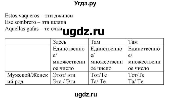 ГДЗ (Решебник) по испанскому языку 4 класс Гриневич Е.К. / часть 2. страница-№ / 71(продолжение 4)