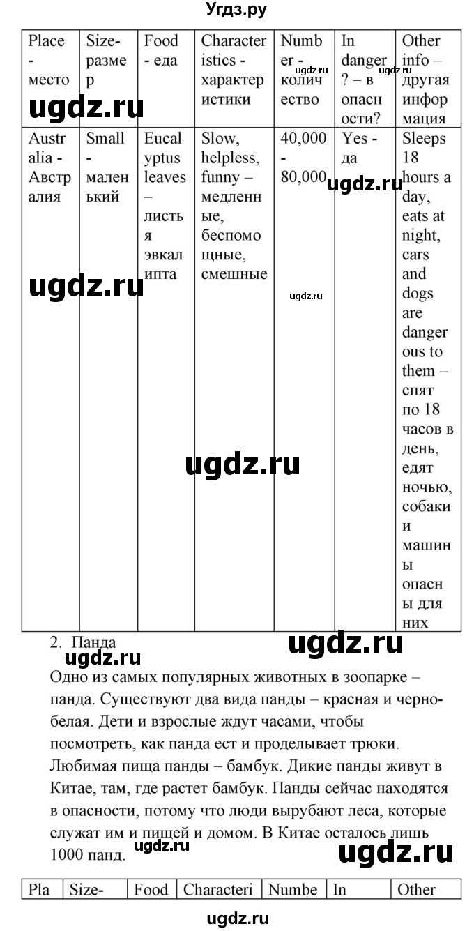 ГДЗ (Решебник №1) по английскому языку 6 класс (student's book) Юхнель Н. В. / страница номер / 60(продолжение 2)