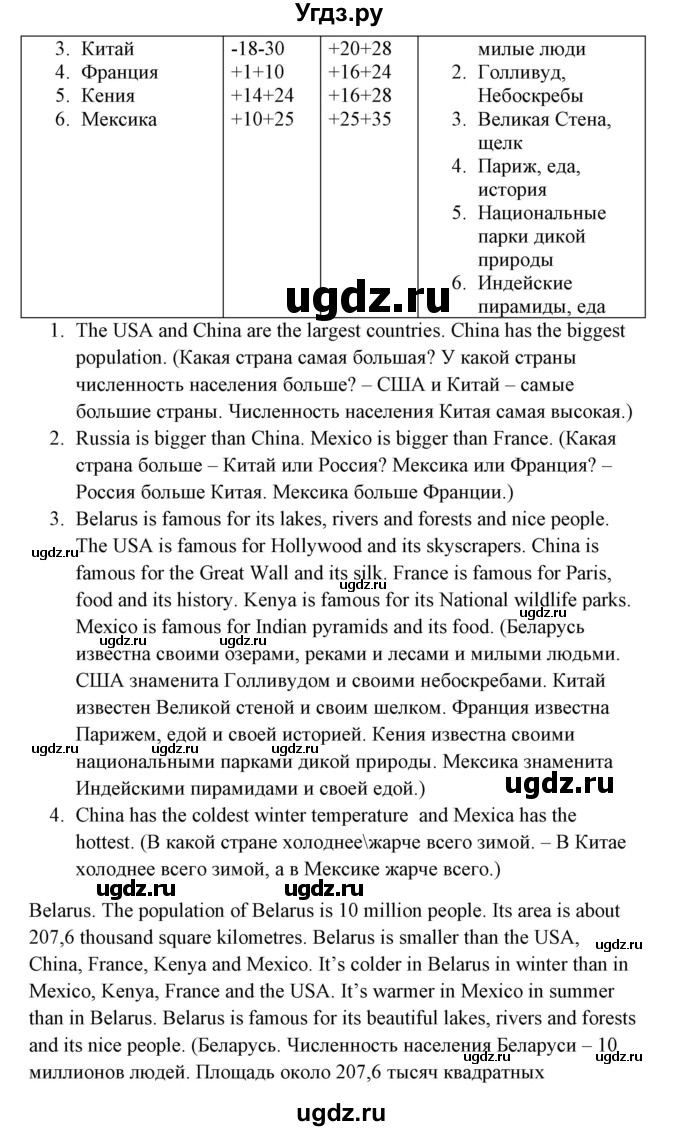 ГДЗ (Решебник №1) по английскому языку 6 класс (student's book) Юхнель Н. В. / страница номер / 69(продолжение 2)