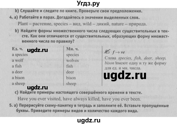 ГДЗ (Решебник №2) по английскому языку 6 класс (student's book) Юхнель Н. В. / страница номер / 45