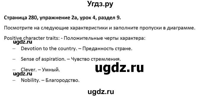 ГДЗ (Решебник к учебнику 2012) по английскому языку 11 класс (student's book) Н. В. Юхнель / страница / 280