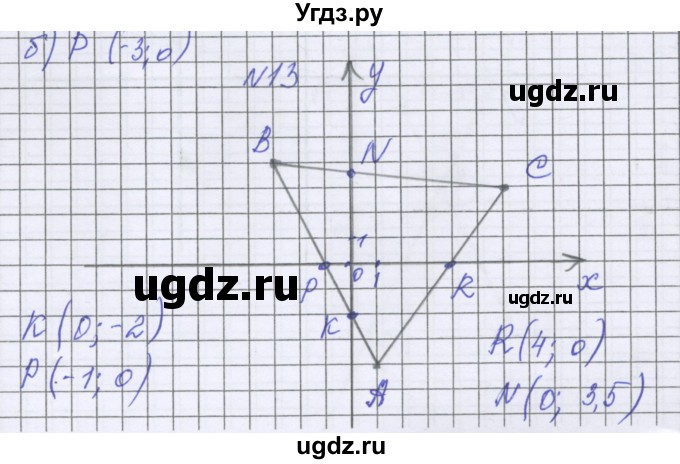 ГДЗ (Решебник к учебнику 2016) по математике 6 класс Герасимов В.Д. / глава 5 / упражнение / 13