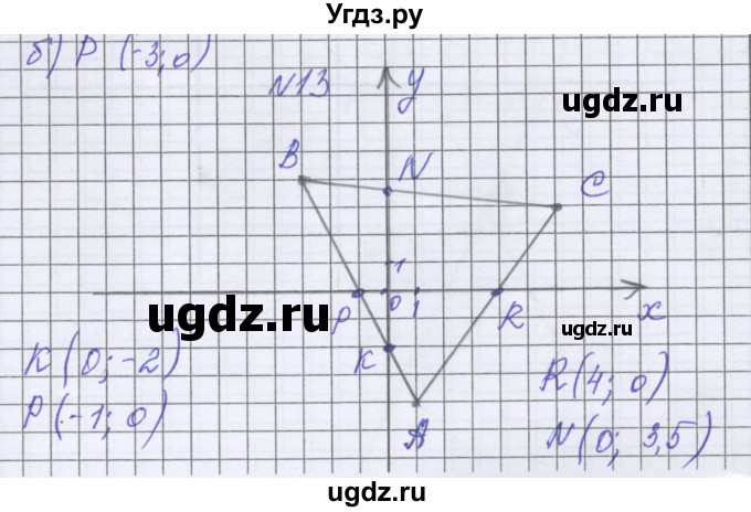 ГДЗ (Решебник к учебнику 2022) по математике 6 класс Герасимов В.Д. / глава 5 / упражнение / 13