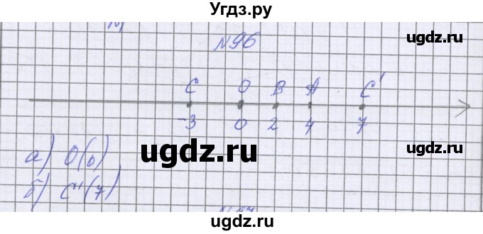ГДЗ (Решебник к учебнику 2022) по математике 6 класс Герасимов В.Д. / глава 6 / упражнение / 96