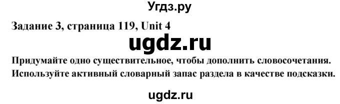 ГДЗ (Решебник) по английскому языку 10 класс (student's book) Н.В. Юхнель / страница / 119