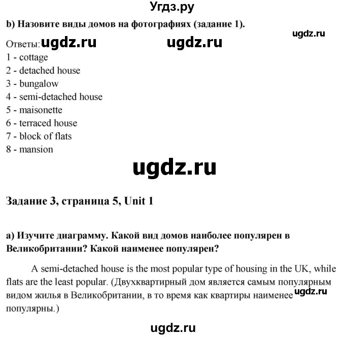 ГДЗ (Решебник) по английскому языку 10 класс (student's book) Н.В. Юхнель / страница / 5(продолжение 2)