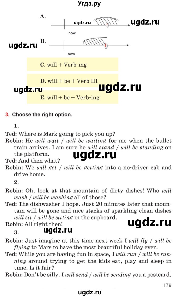 ГДЗ (Учебник) по английскому языку 10 класс (student's book) Н.В. Юхнель / страница / 179