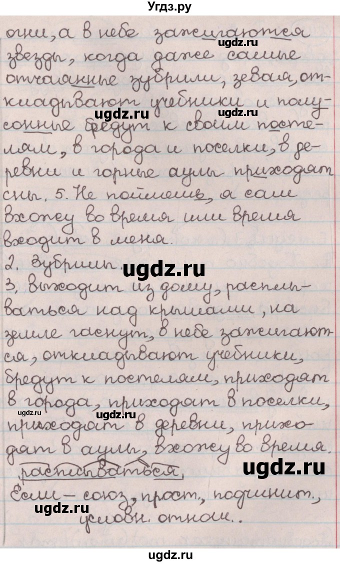 ГДЗ (Решебник №1) по русскому языку 9 класс Л.A. Мурина / упражнение / 244(продолжение 2)