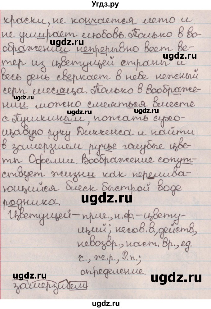 ГДЗ (Решебник №1) по русскому языку 9 класс Л.A. Мурина / упражнение / 57(продолжение 2)