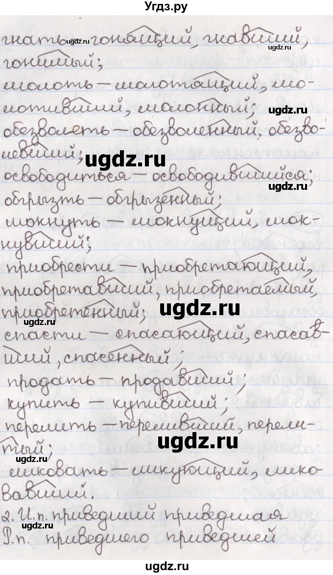 ГДЗ (Решебник) по русскому языку 10 класс Л. A. Мурина / упражнение номер / 205(продолжение 2)