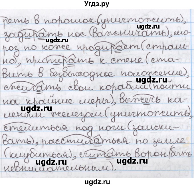 ГДЗ (Решебник) по русскому языку 10 класс Л. A. Мурина / упражнение номер / 290(продолжение 2)