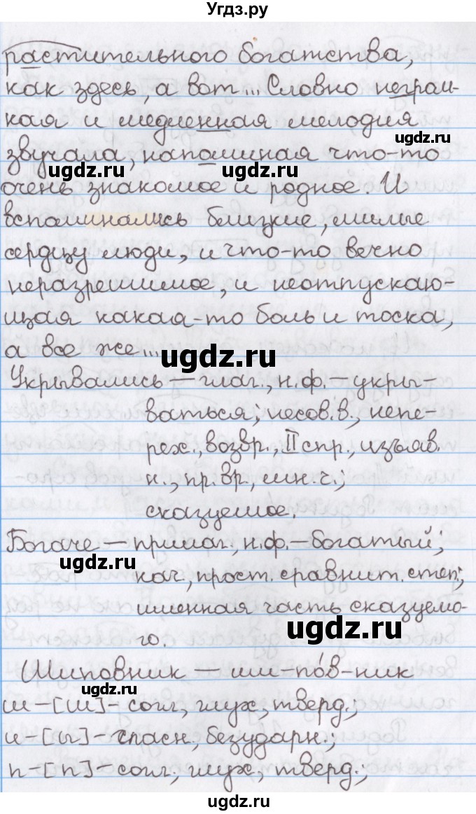 ГДЗ (Решебник) по русскому языку 10 класс Л. A. Мурина / упражнение номер / 293(продолжение 4)