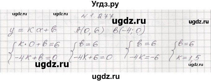ГДЗ (Решебник №1) по алгебре 8 класс Арефьева И.Г. / глава 1 / упражнение / 1.277