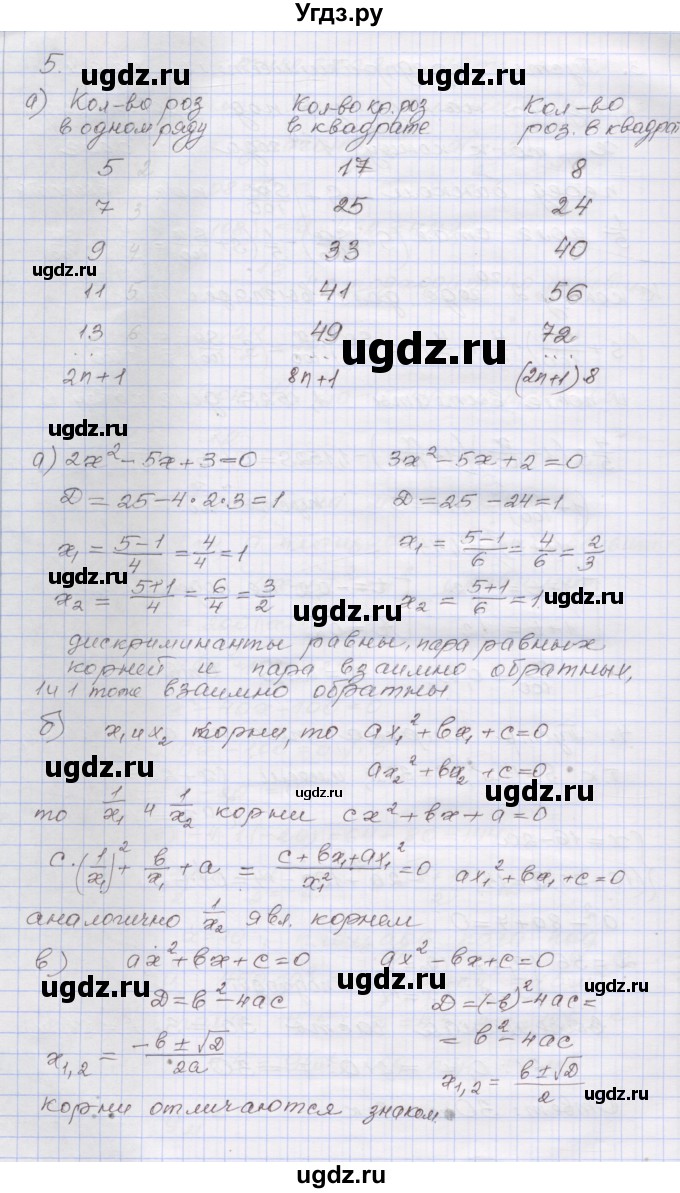 ГДЗ (Решебник №1) по алгебре 8 класс Арефьева И.Г. / глава 2 / практическая математика / 5